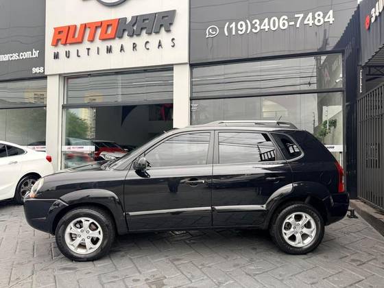 HYUNDAI TUCSON 2.0 MPFI GLS 16V 143CV 2WD FLEX 4P AUTOMÁTICO HYUNDAI TUCSON 2.0 MPFI GLS 16V 143CV 2WD FLEX 4P AUTOMÁTICO